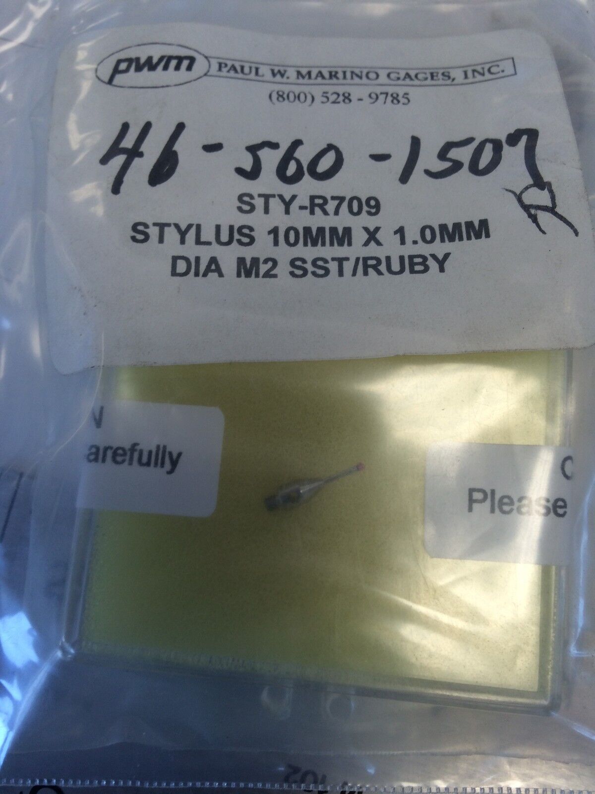 New Pwm Sty-R709 Ruby M2 Stylus 10Mm X 1.0Mm, Cg