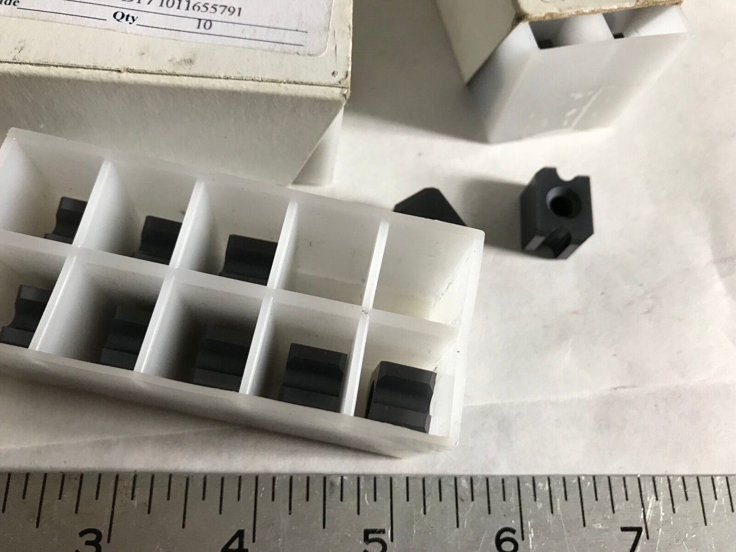Lot 50 Key Industrial 1011655791 Carbide Inserts,Key 9Ze-6379D1,Eq