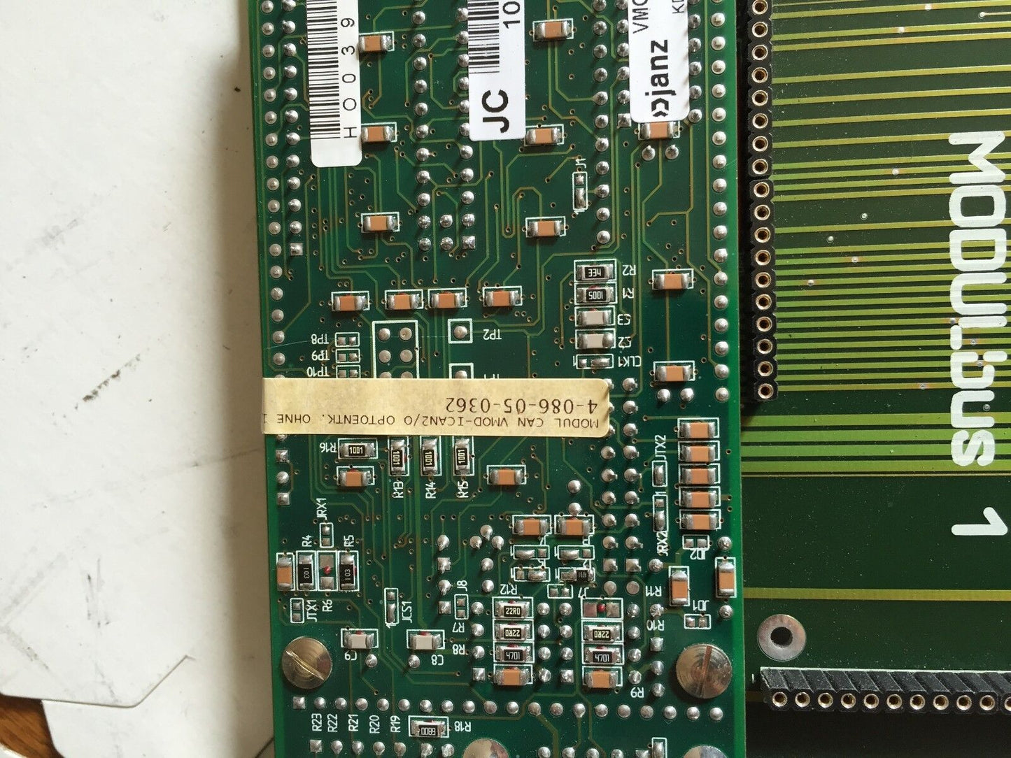 Homatic Vmod-Io,Vme-Series,4-086-05-0330,4-086-05-0362,Vmod-I0,Vmod-Ican2/0,Ea