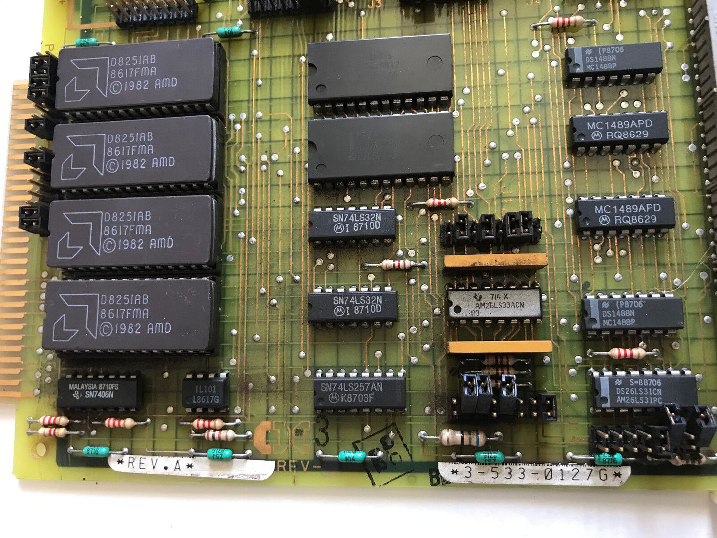 Cincinnati Milacron 3-533-0127G Rev A Cirtuit Control Board,35330127G,Es