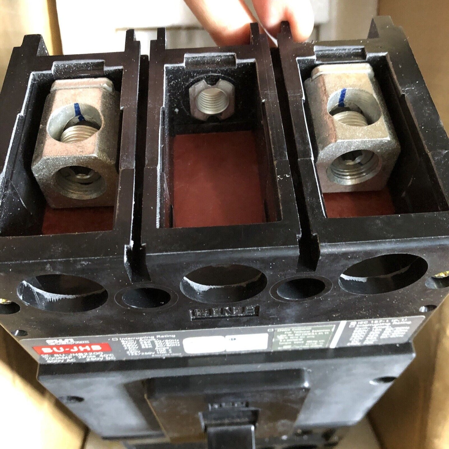 New Fuji Electric Bu-Jhb2200,Bu-Jhb, 200A, 600Vac 2 Pole Circuit Breaker,Bp