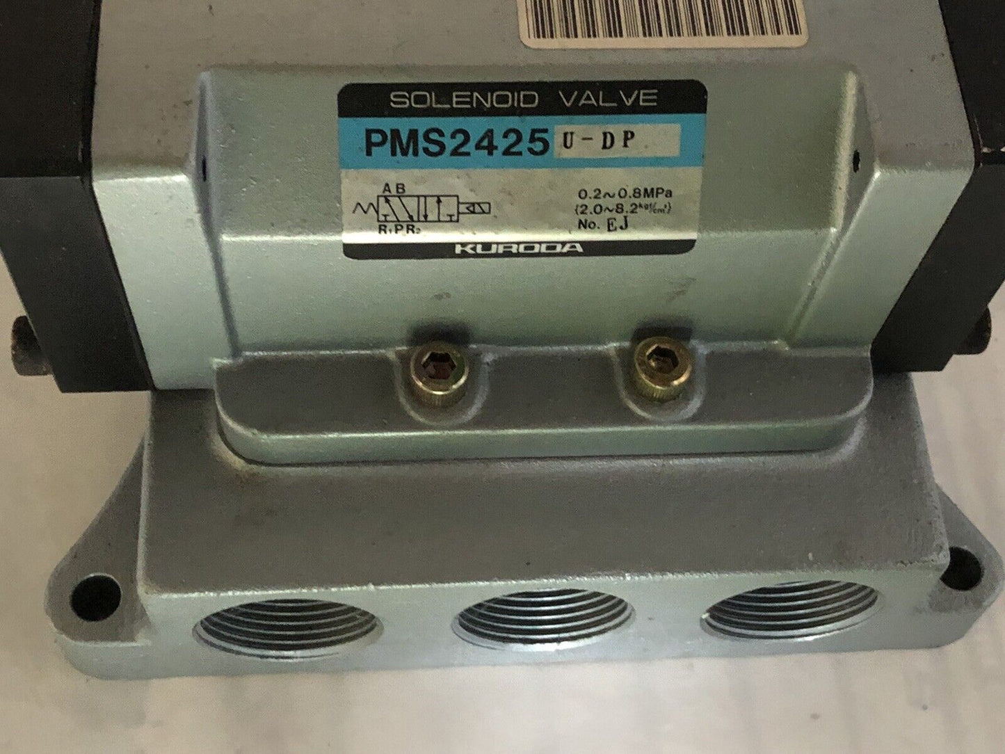 New Kuroda Pms2425u-Dp Solenoid Valve, 100/110 V Pms2425 U-Dp,Dh