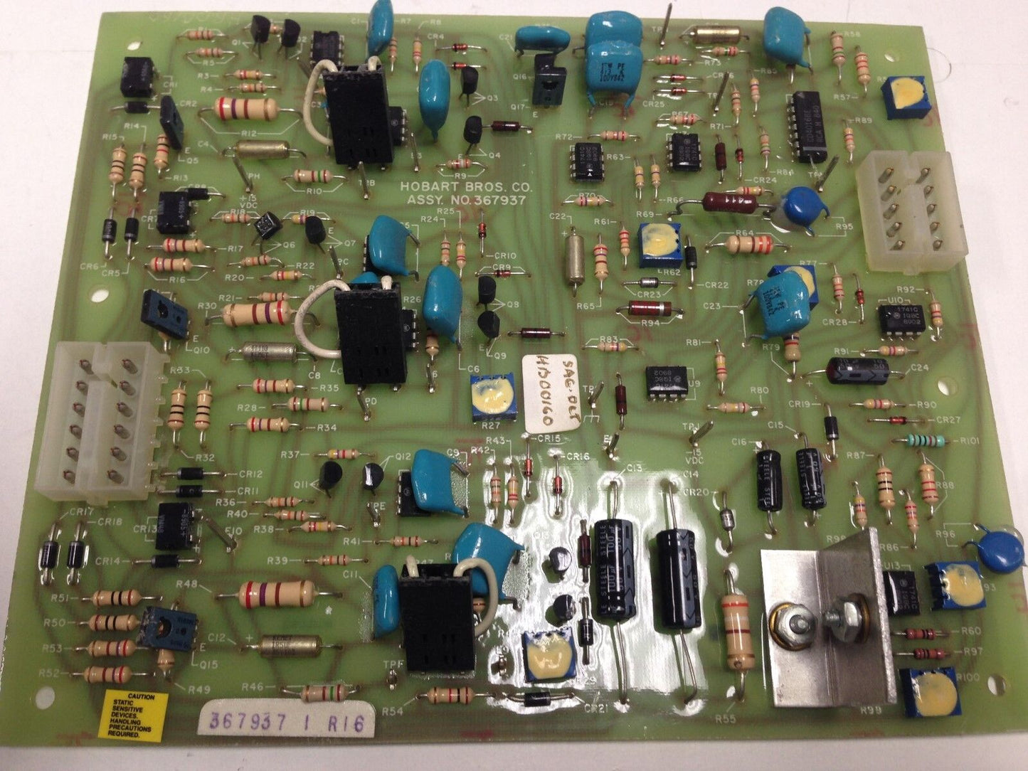 Hobart Bros 367937,Hobart Bros 405262,367937 I R16 Board,An