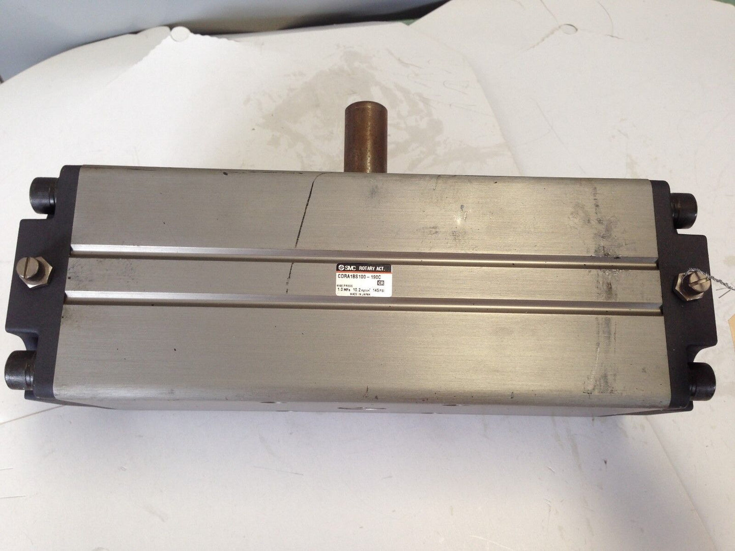 New Smc Cdra1bs100-190C Pneumatic Rotary Actuator, 190* Rotation,Bu