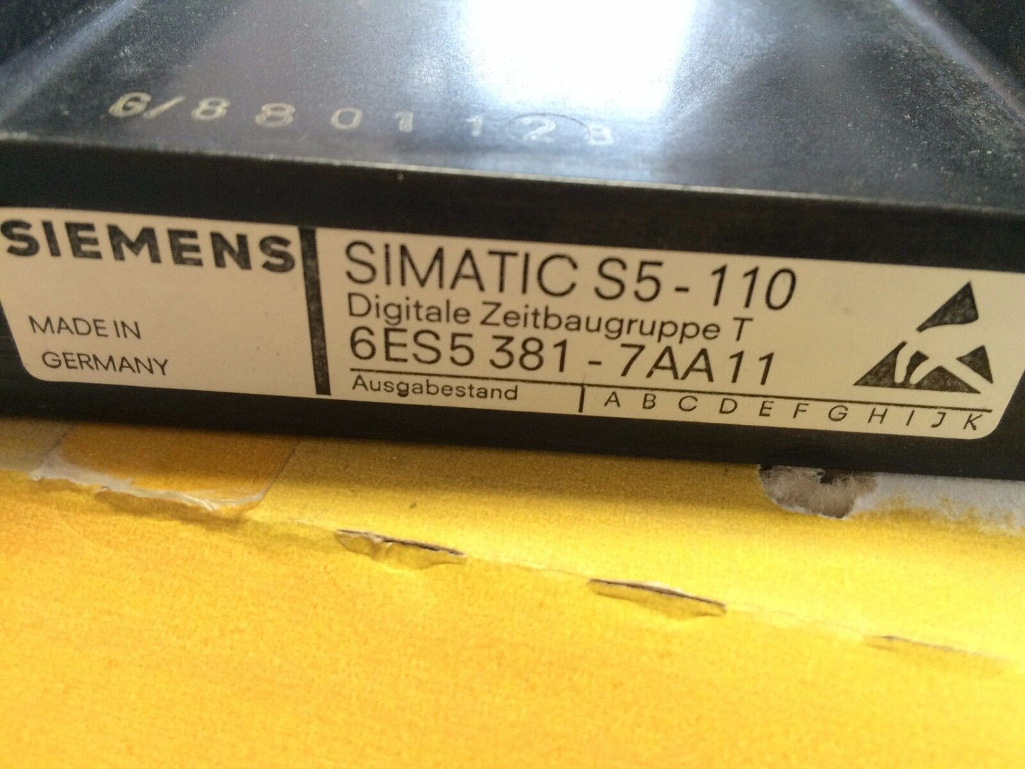 New Siemens 6Es5-381-7Aa11 Simatic S5-110 Timer/Counter 6Es5 381-7Aa11,En