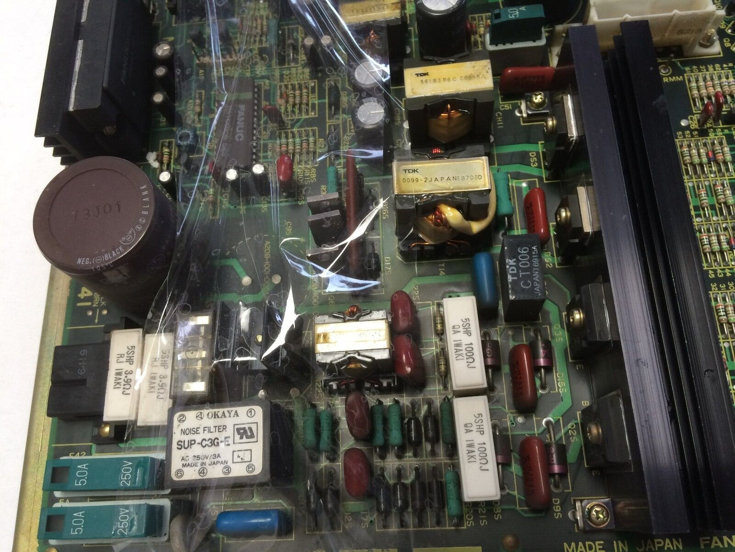 Fanuc A20b-1001-0050/09D A20b-1001-005U/09D A20b-1001-0051,A20b-1001-005U,Bv