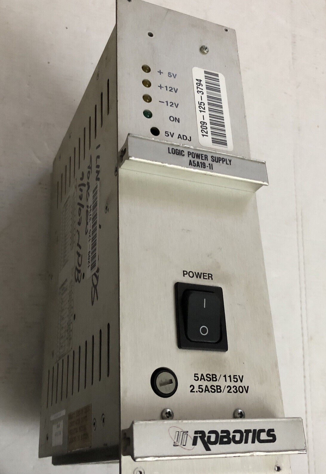 Robotics A5a19-1I, A5a19-11 Logic Power Supply,Ct