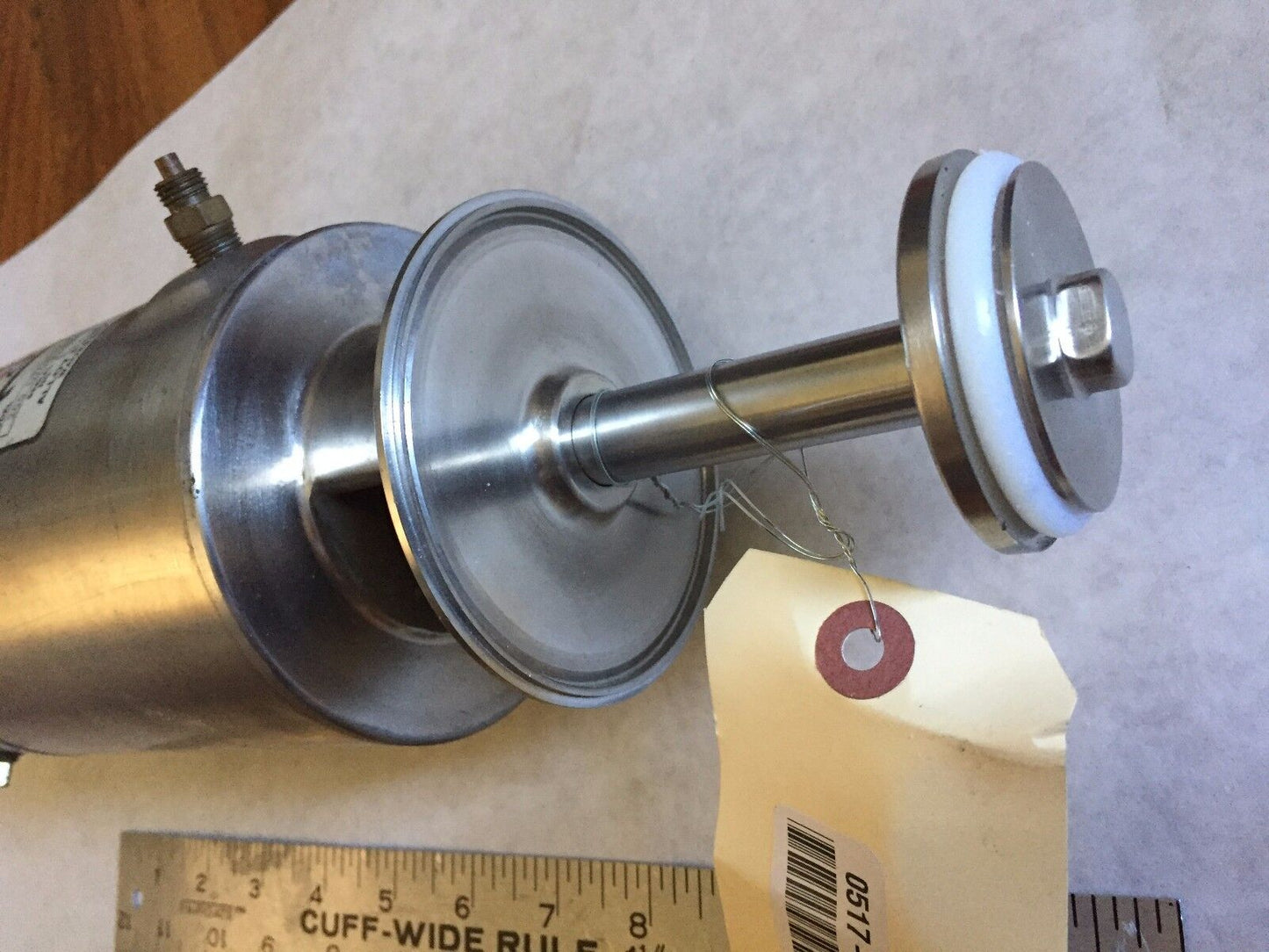 Apc 200 N740-10-T-X Air Operated Sanitary Valve,08-19 A-P-C 3A 08-17,Bx