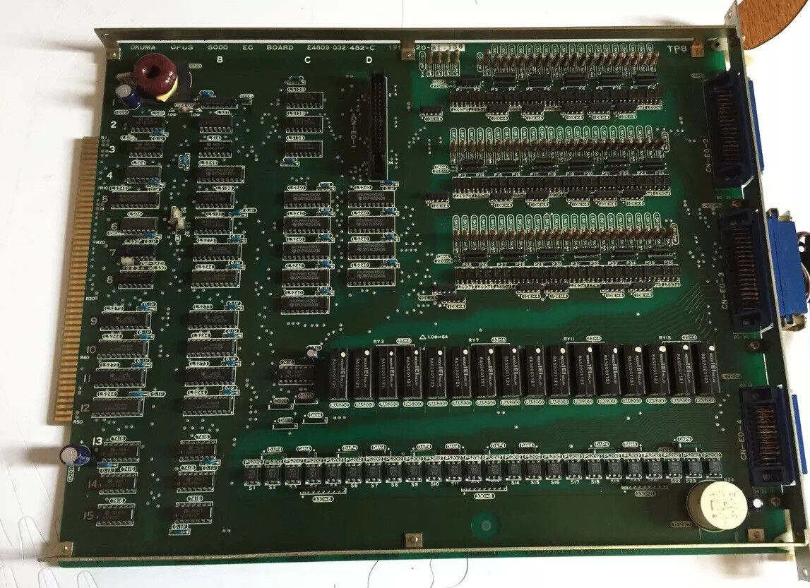 Okuma E4809-032-452-C 1911-1120,Opus 5000 Ec Board, Okuma Opus 5000,Bh,Bv