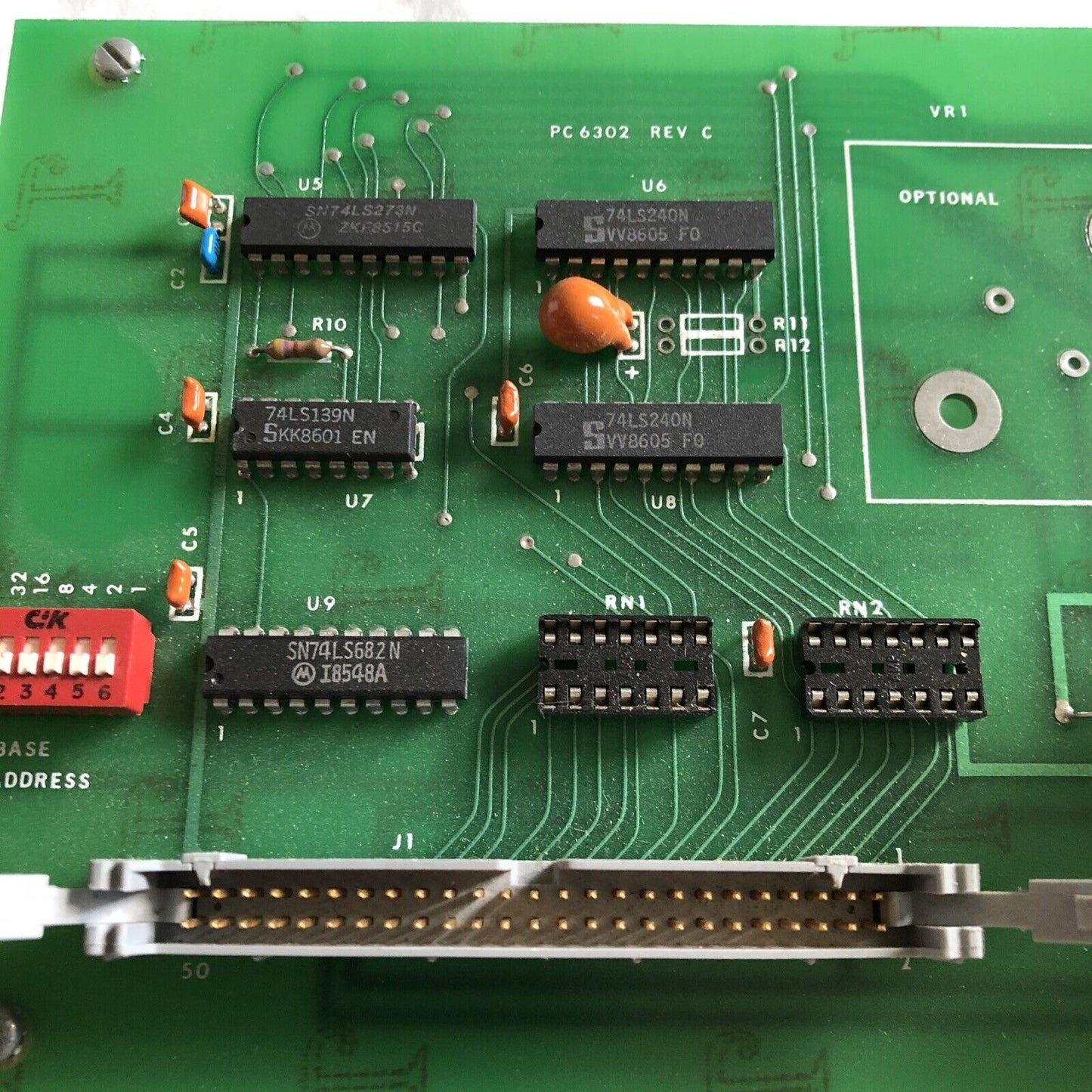 New Metrabyte Pc6302 Rev Cboard Relay 8Channel,Et