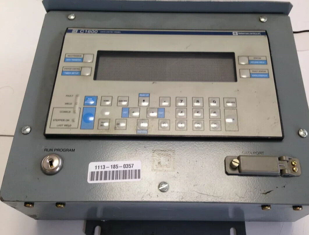 Square D/ Telemecanique C1600 Data Entry Panel,52046-170-50, Enclosure,Fb