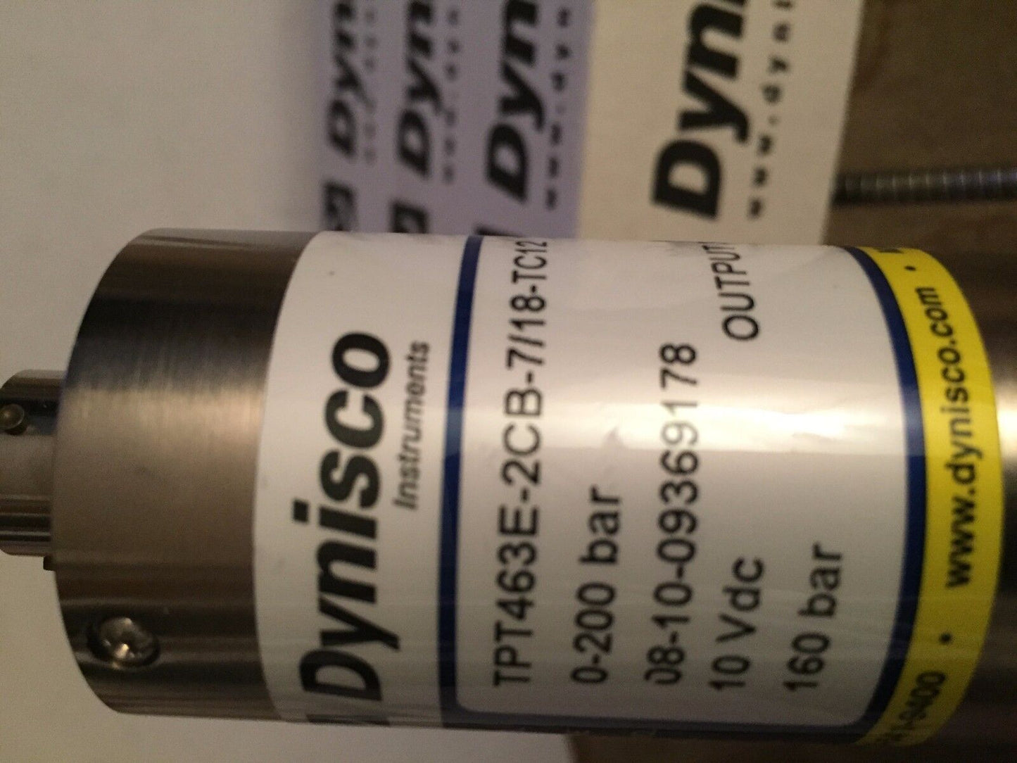 New Dynisco Tpt463e-2Cb-7/18-Tc12,Dyn43200208 Pressure Sensor 0-200Bar,Cu