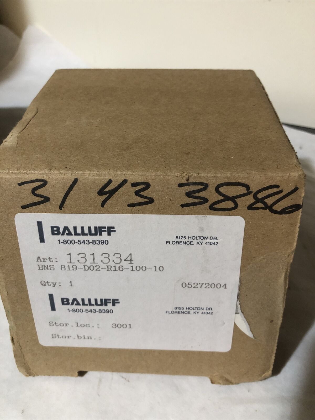 New Balluff Bns 819-D02-R16-100-10 Limit Switch 240V 6A Hd En 50 262,Bj