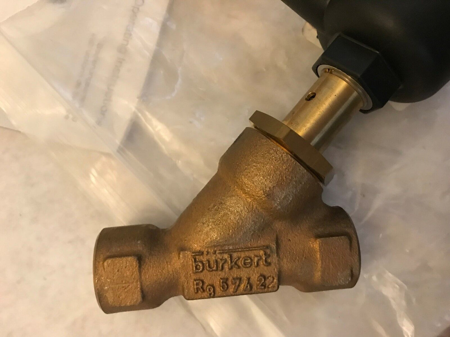 3/4" Burkert Us50e30s Eat Angel Pilot Valve 2000 B 3/4 Bz 450259 0311 C 5/64 Fpm