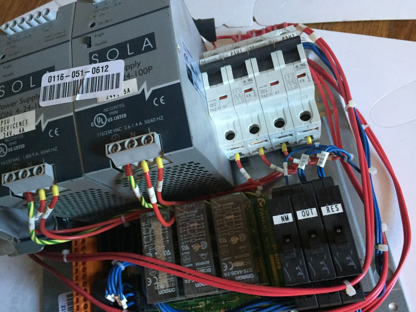 Fanuc A05b-2401-C311,A20b-1007-0540/01A,A05b-2452-C300 I/O Psu Unit,Ee