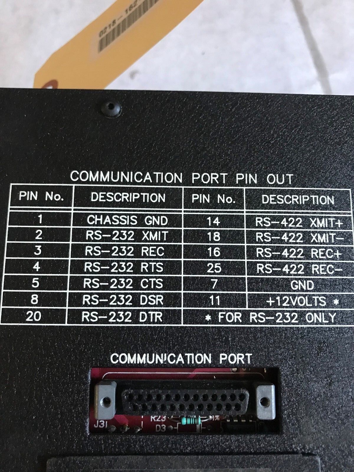 Static Controls 900-M-4-12-120-P-24 Series 900 Display Readout Panel, Ei