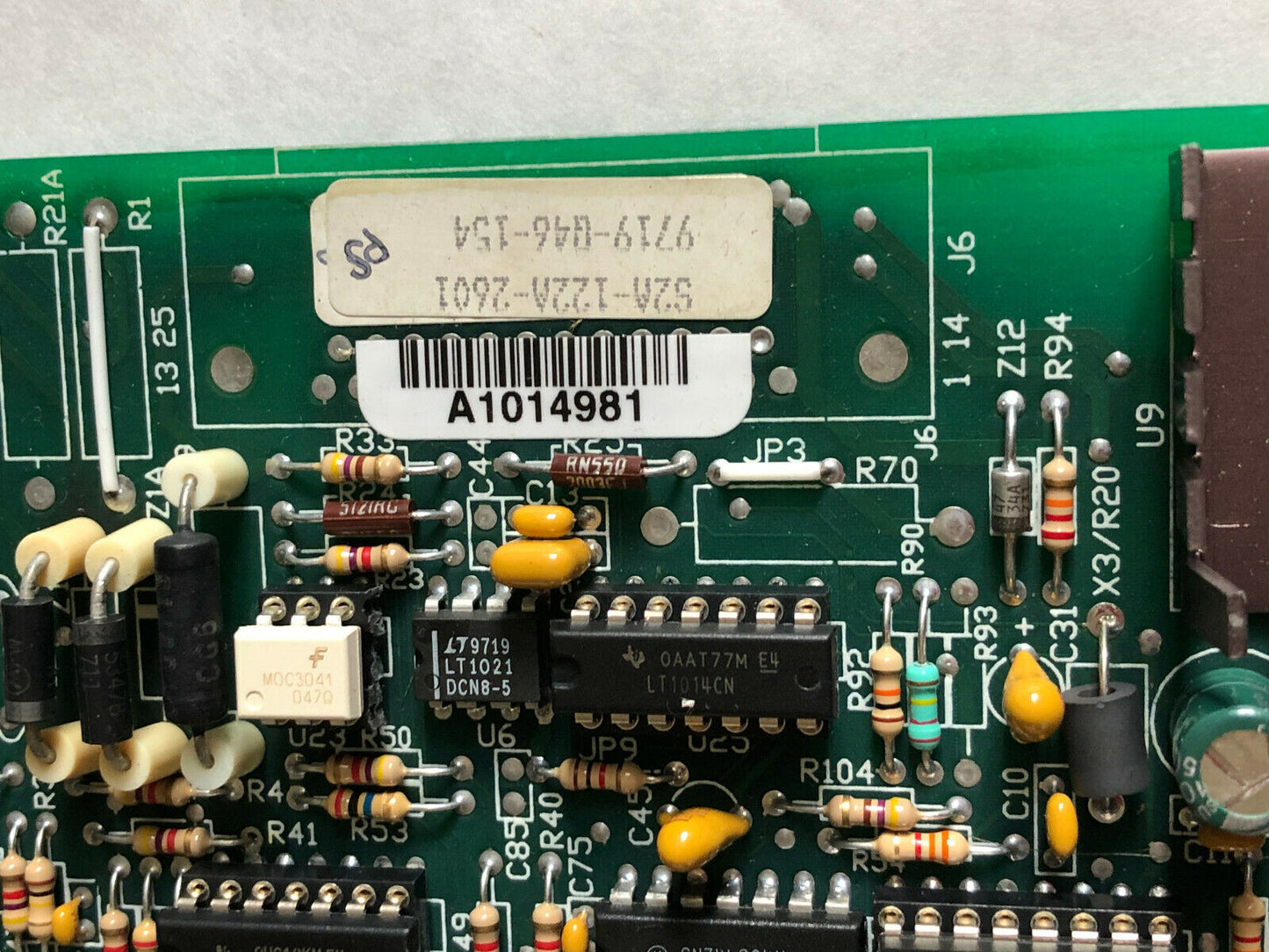 Lamarche P60-122A, Lamarche P6o-122A Pc Board,S2a-122A-2601,Fi