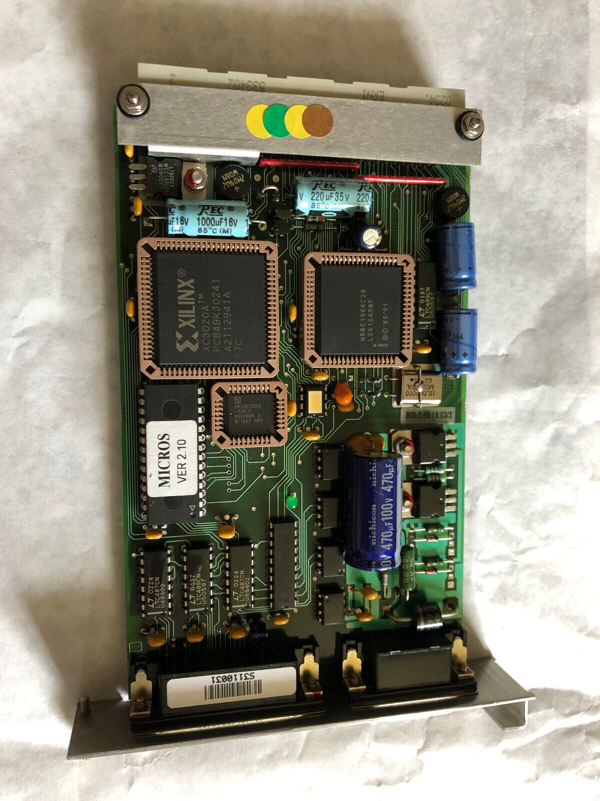 Serac 900.0.59.19.03/3 Pc Board Module,Serac 9000591903 Cpu Module,Ej,Aj