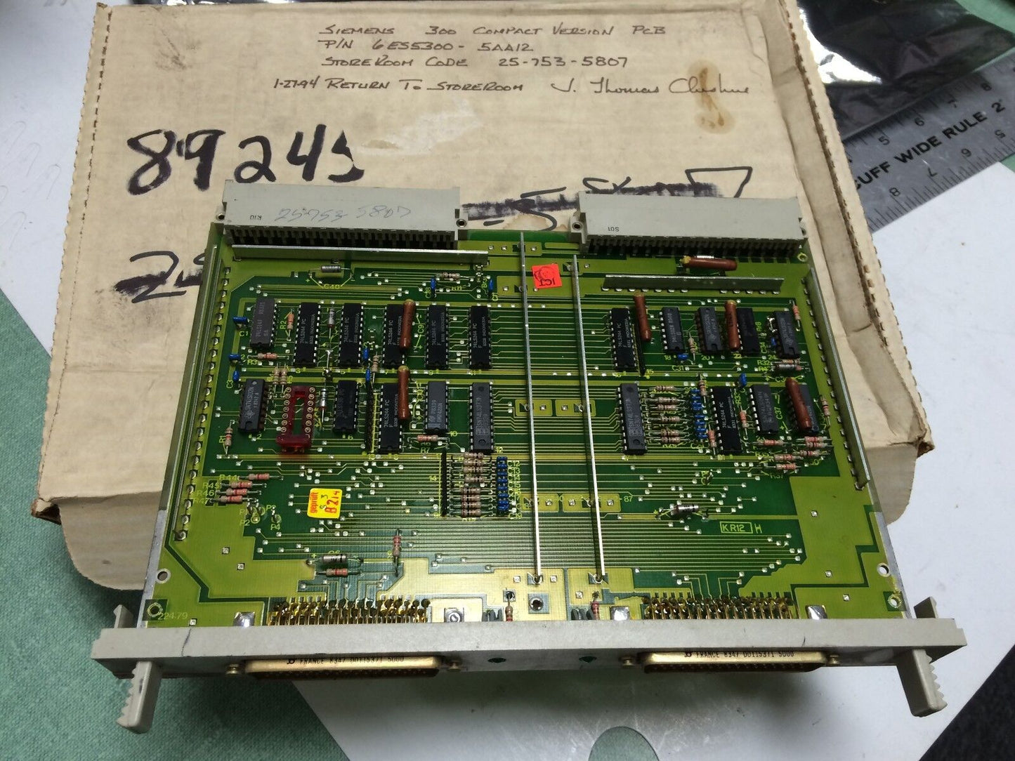 Siemens I/O Module Board I/O Module Board Simatic 6Es5300-5Aa12,Bv
