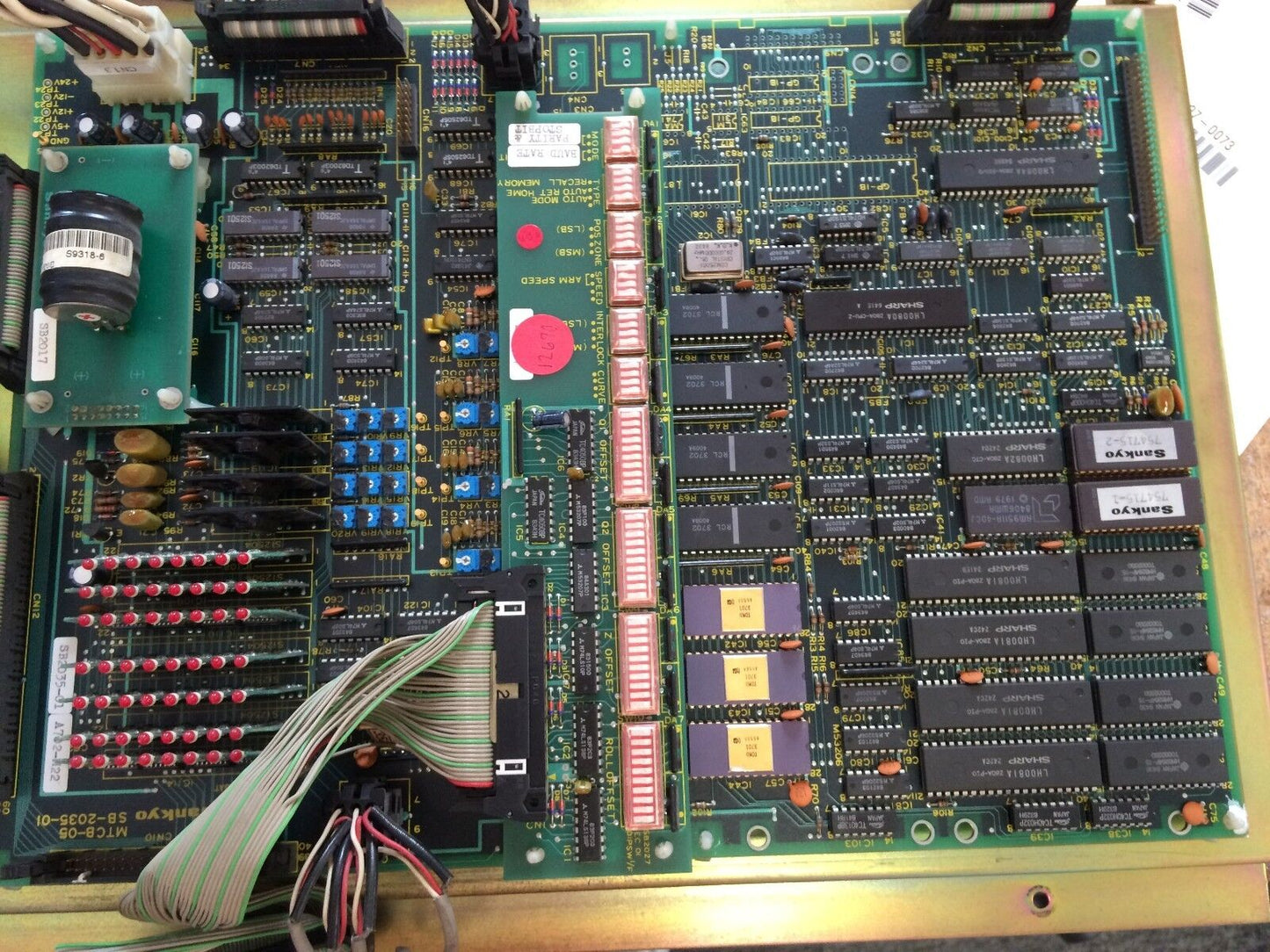 Sankyo Mtcb-05,Sb-2035-01,Sb2017,A704-M16,M22,Baud,Sb2046 Relay Plc Board,Tc