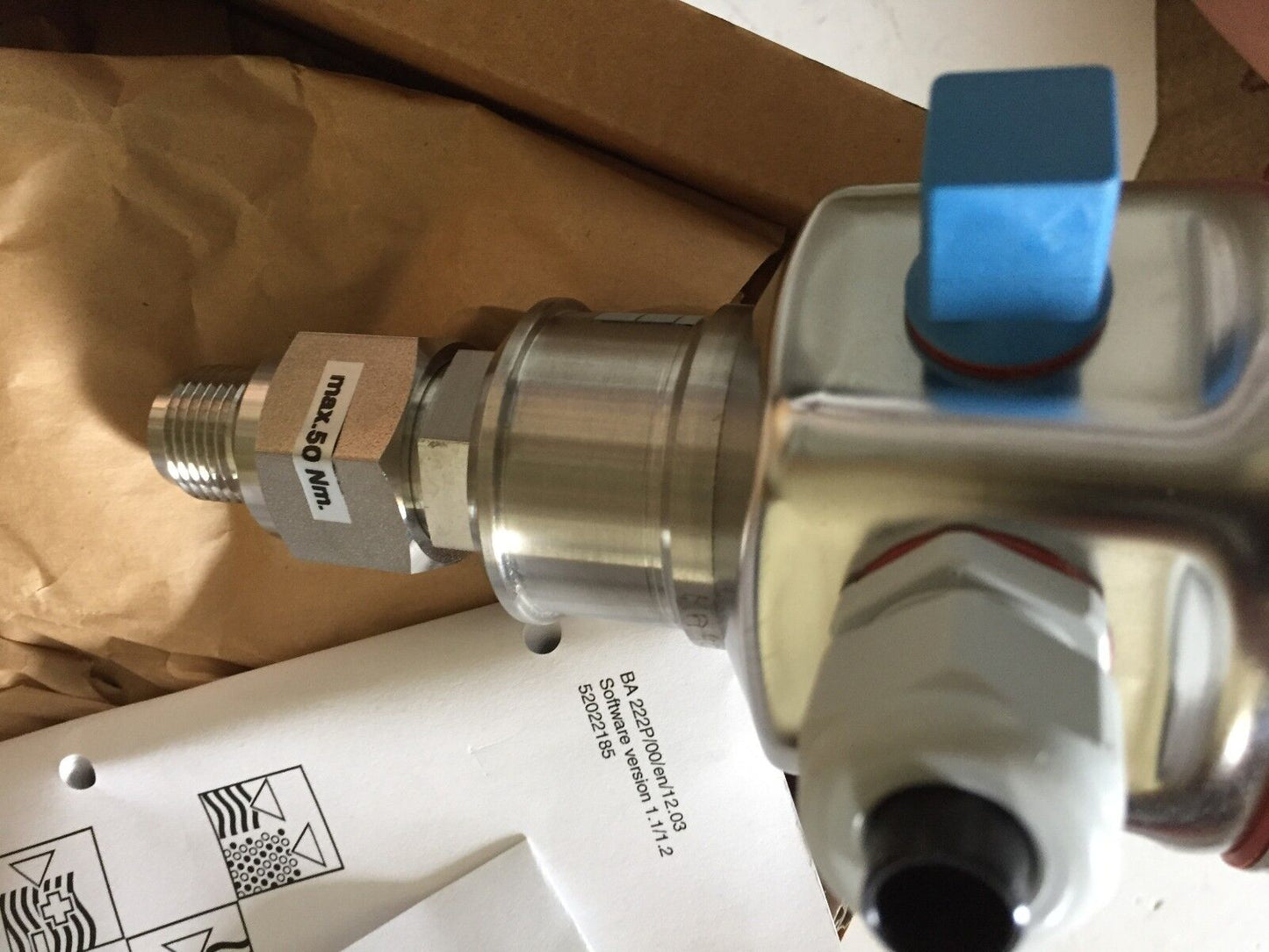 Endress & Hauser Pmp41-Ge13s2r11m1,1.4435 Pressure Transmitter Cerabar M,Sm