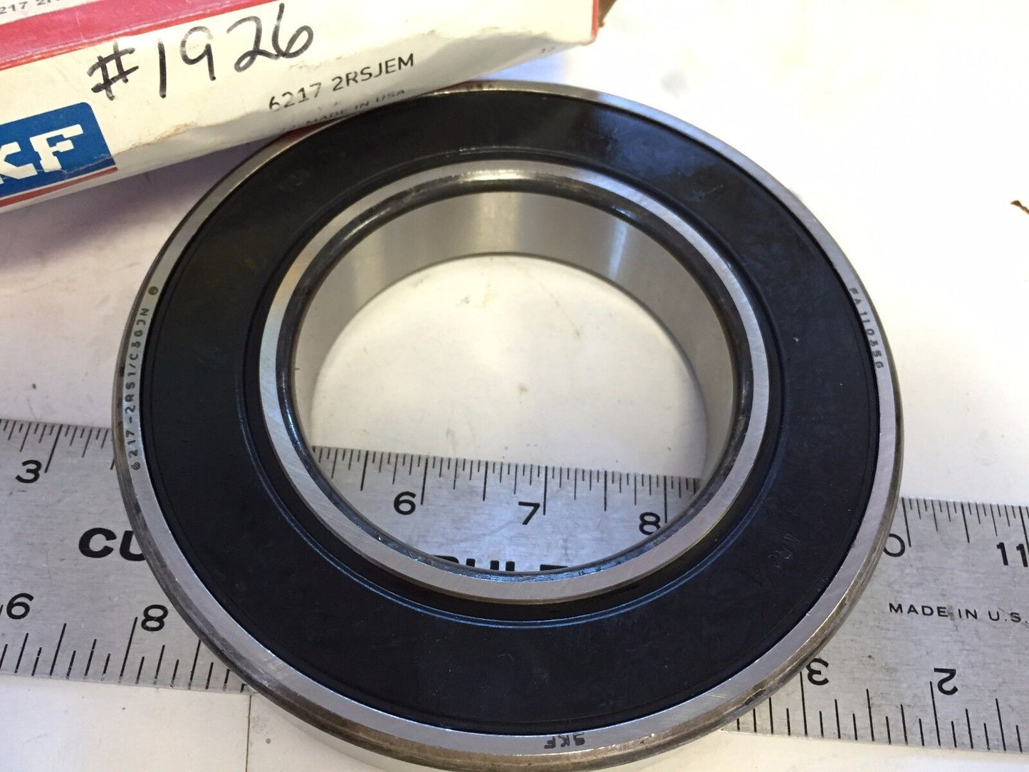 New Skf 6217-2Rs1/C3gjn,Fa11035g,Fa110356 ,6217-2Rsjem Roller Bearing Usa,Ba
