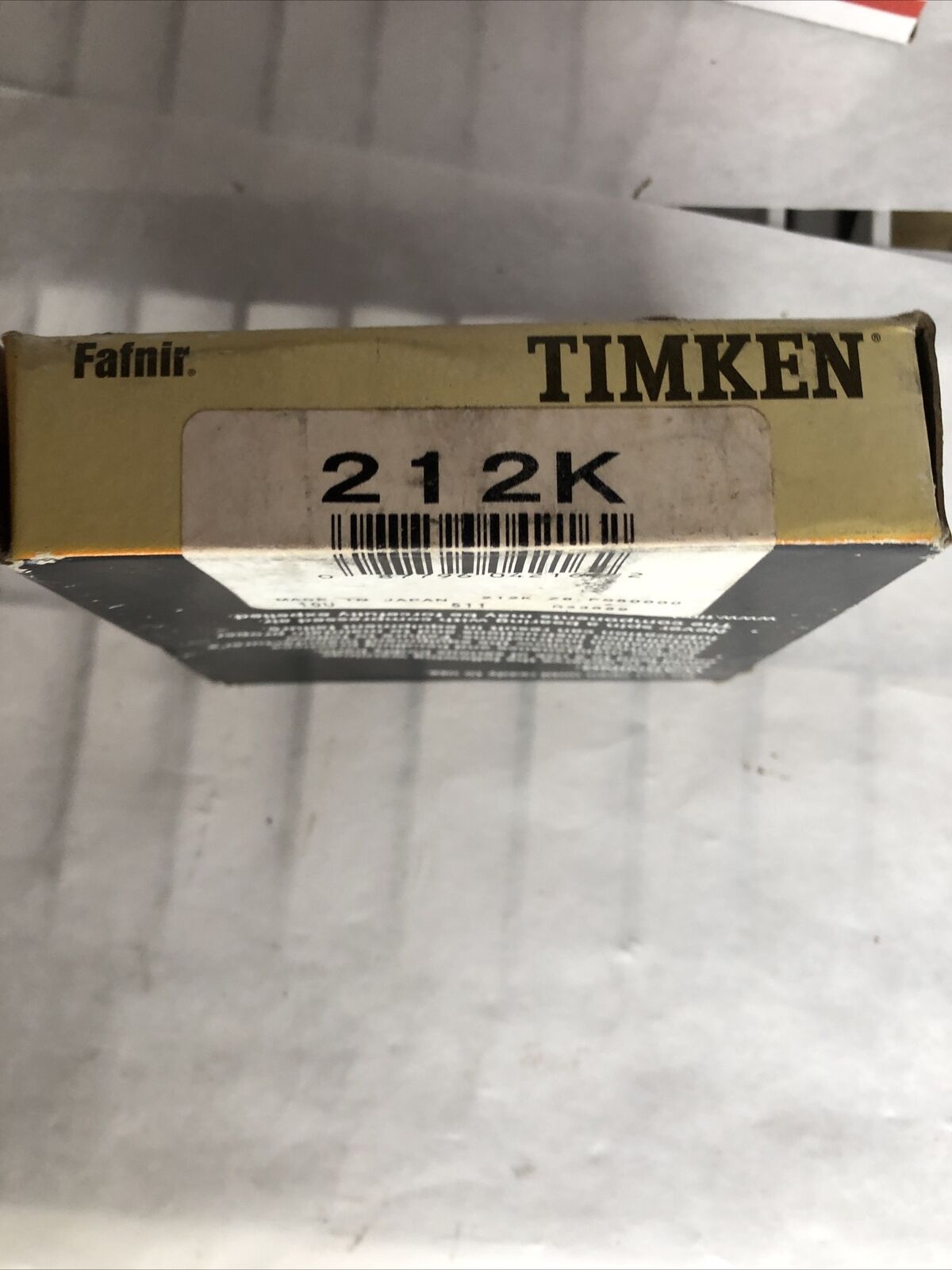 New Timken Fafnir 212K Radial Ball Bearings, 60Mm X 110Mm X 22Mm,Fd