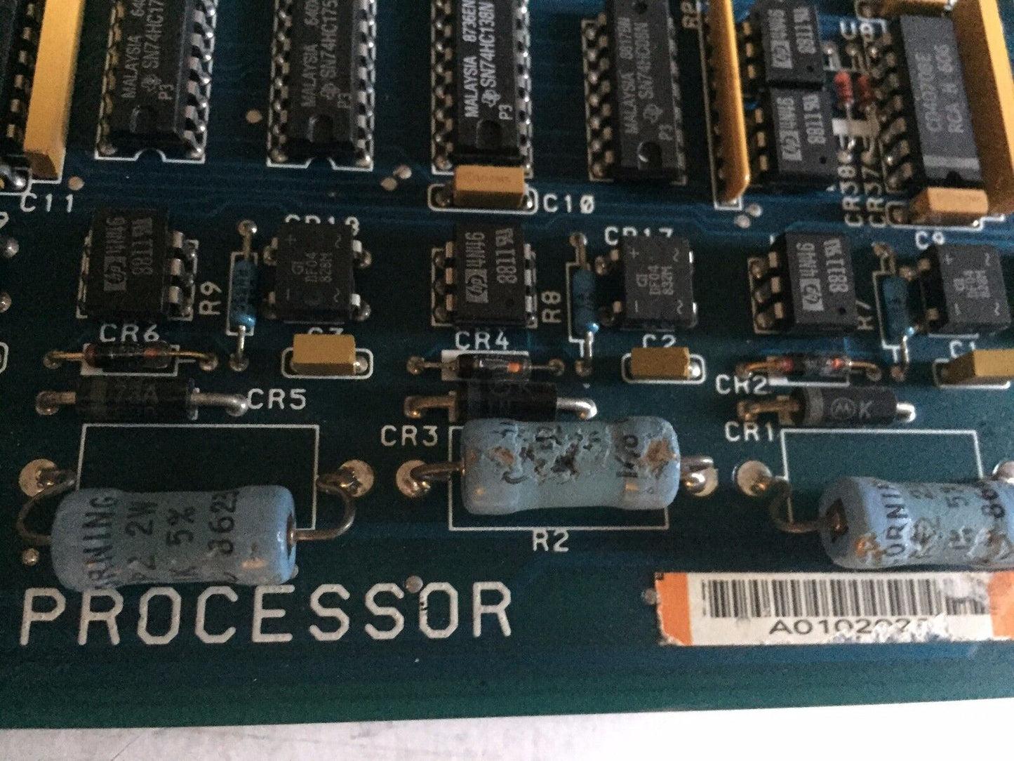 Honeywell 09436000 Rev G,05345201 Measurex Unitec Processor Ccp Personality,Cx
