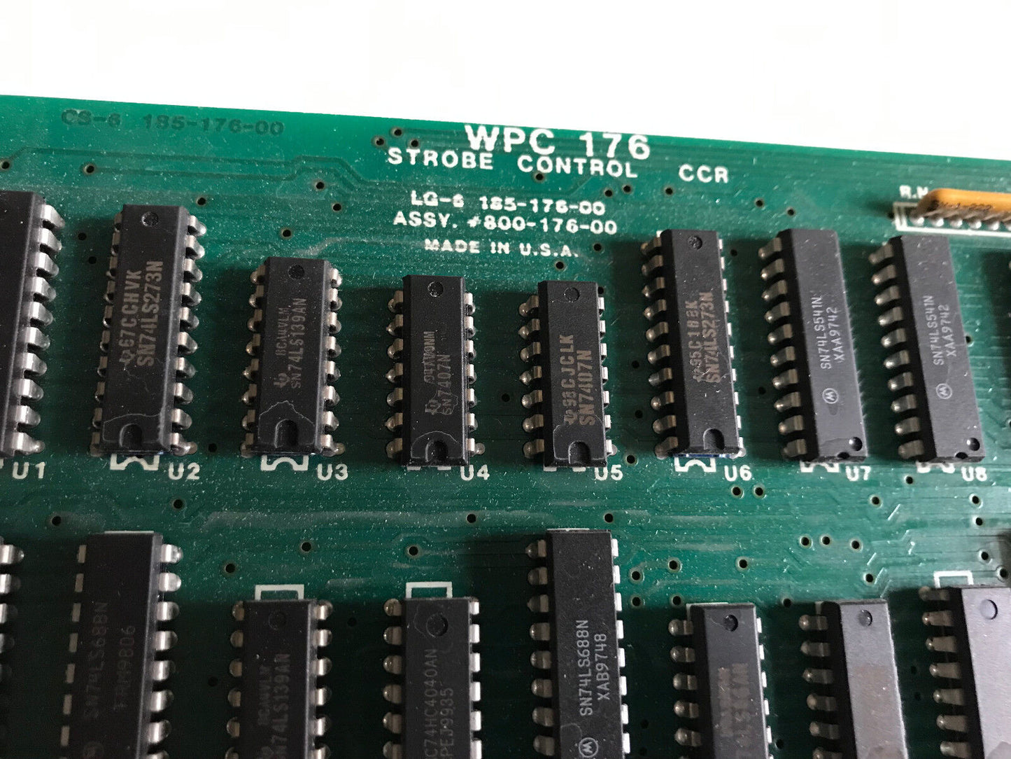 Web Printing 800-176-00 Wpc 176, Wpc-176 Strobe Control Ss-6 Lg-6 185-176-00,Es