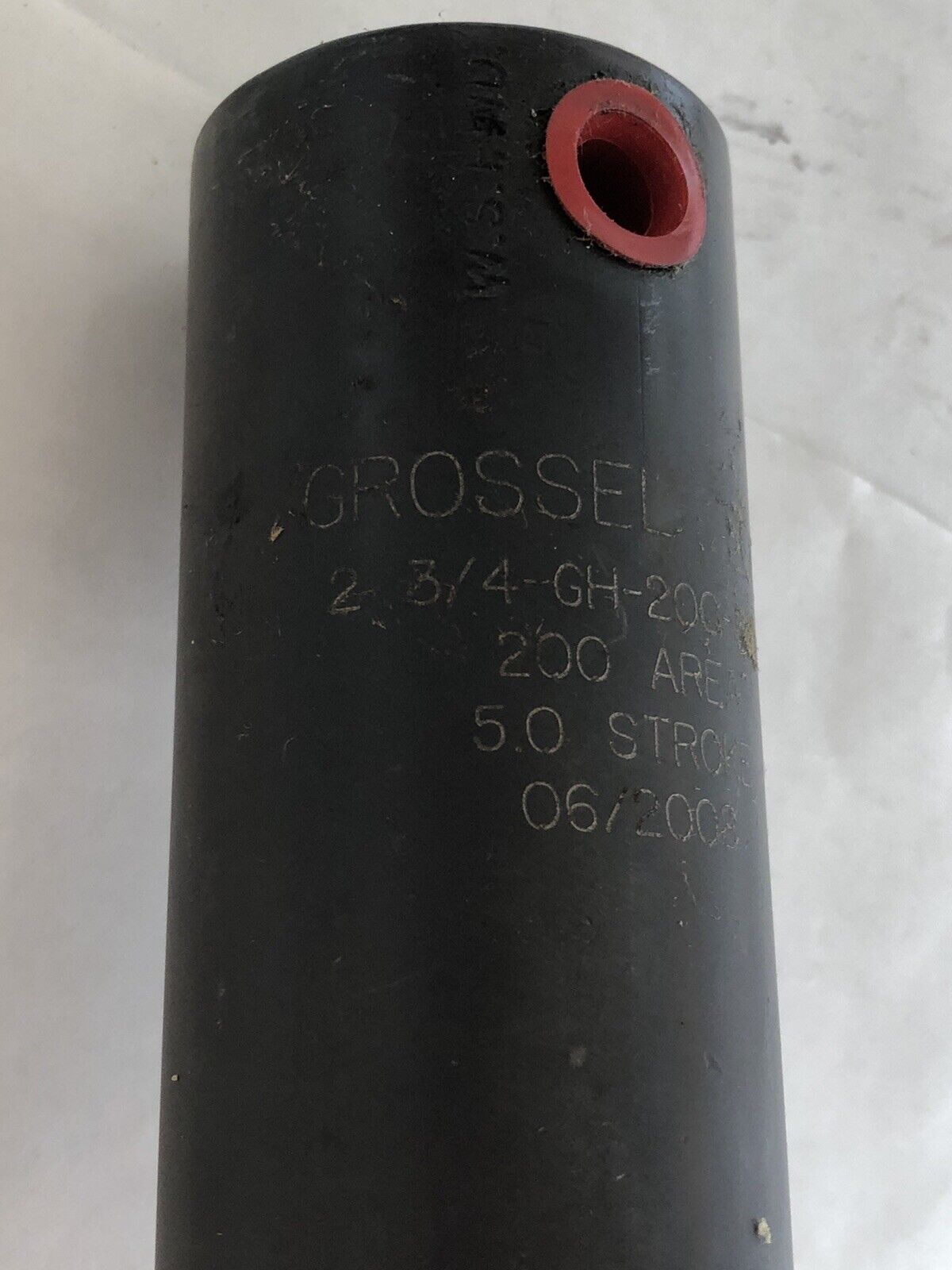 Grossel Tool 2 3/4-Gh-200-5.0-12,3927-10 Welding Resistance Cylinder 200 Area,Dd