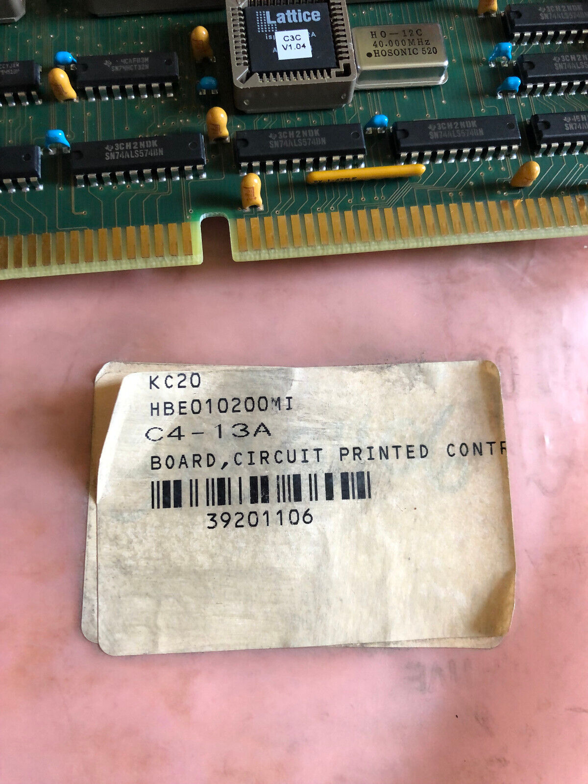 Heuft Hbe010200 Mi Cpu3 Multi Io Card T186-C3,Hbe10200 Circuit Board,Fm