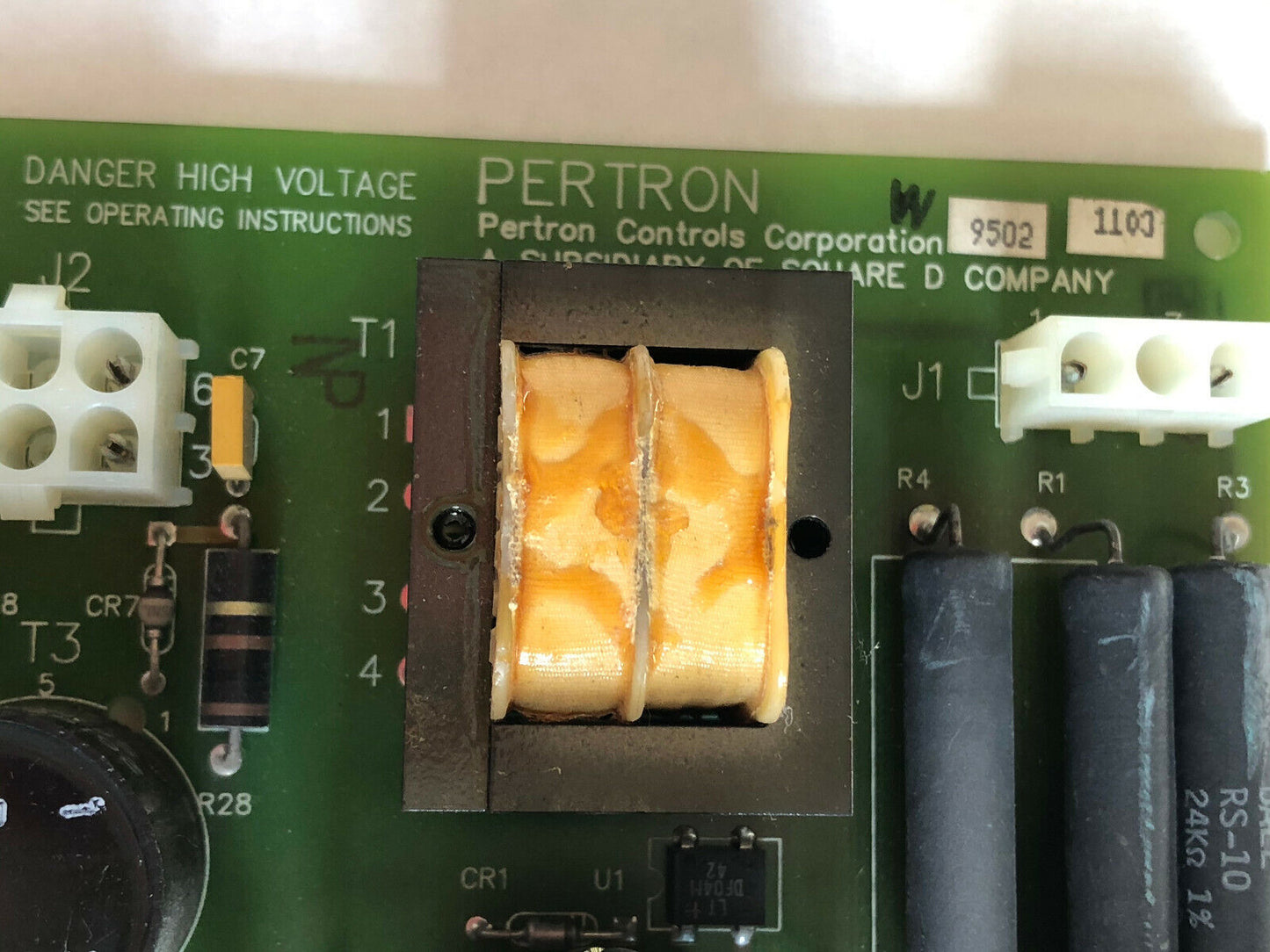 Pertron 1400582 Contactor Interface Firing Board,Fab 130176 A/W 1500118,Dk,Dd