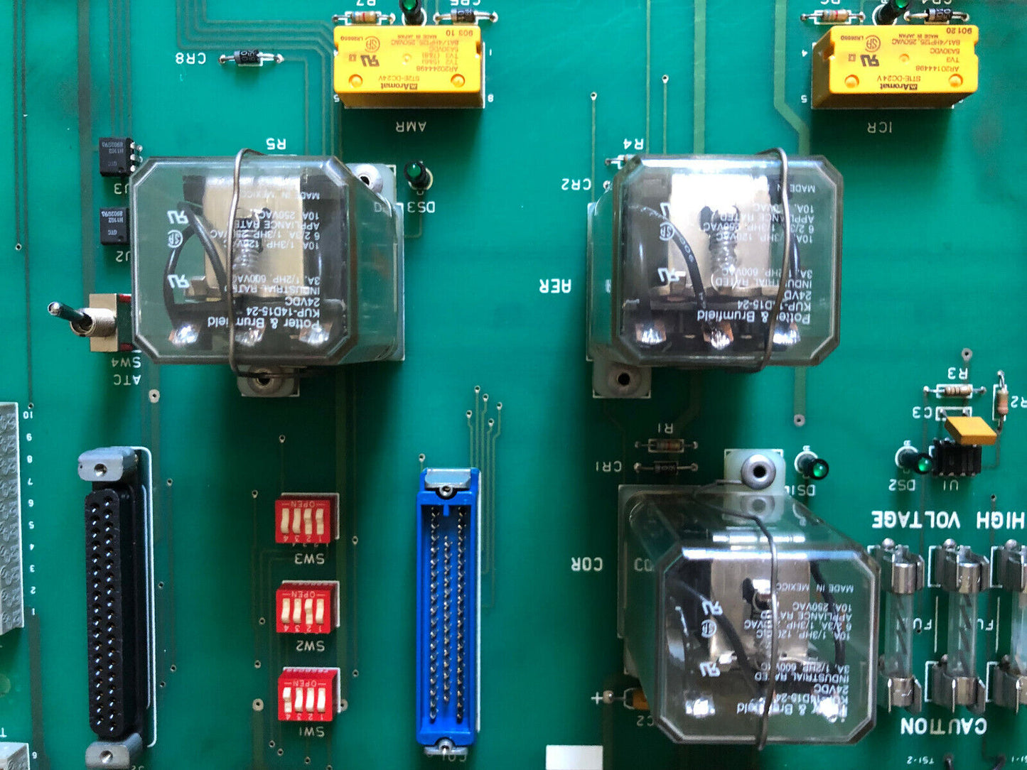 Hunco 415-0224-001,Hunco 415-0224-001-Rev C Control Relay Board,Se