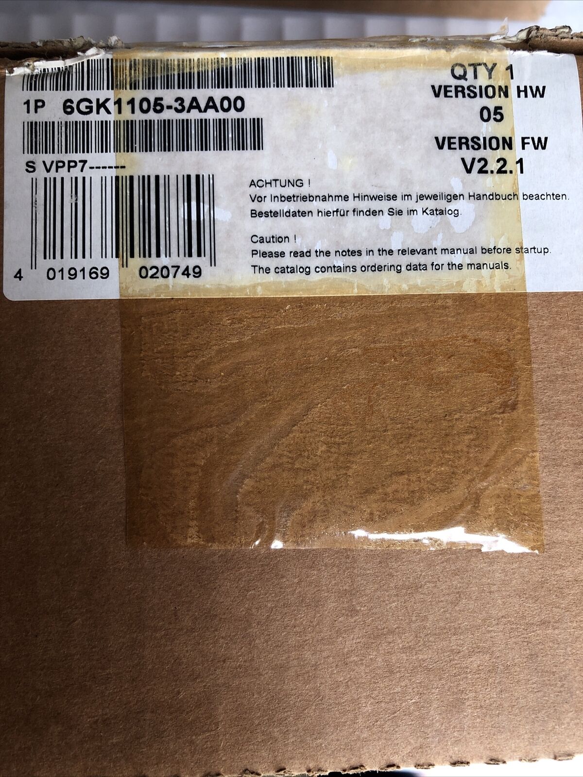 New Siemens 6Gk1105-3Aa00 Industrial Ethernet Esmitp80 Ports 10/100Mbits,Fb