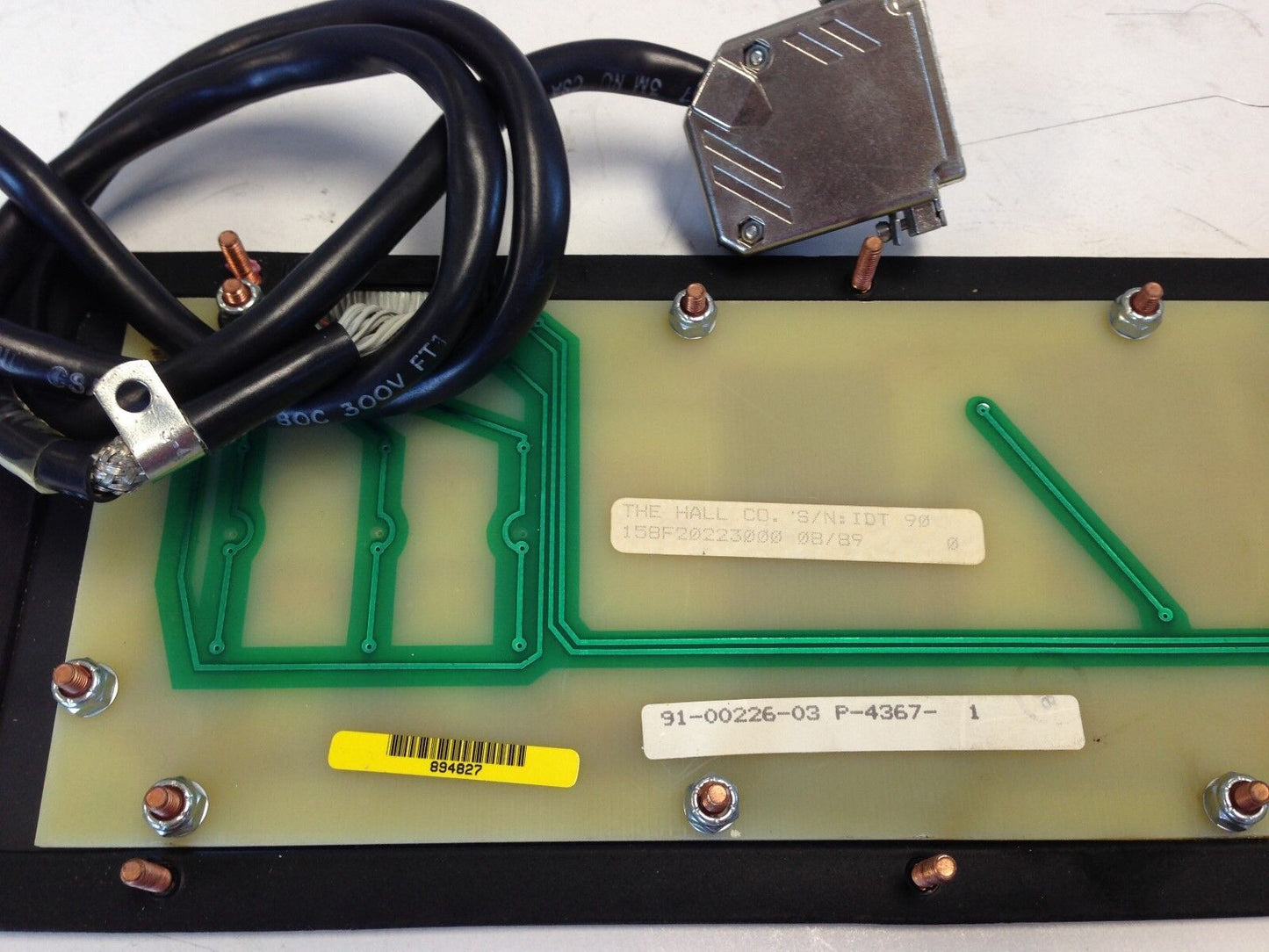 New Machine Operator Interface Panel Hall 158F20223000 91-00226-03 P-4367-1 ,Dh