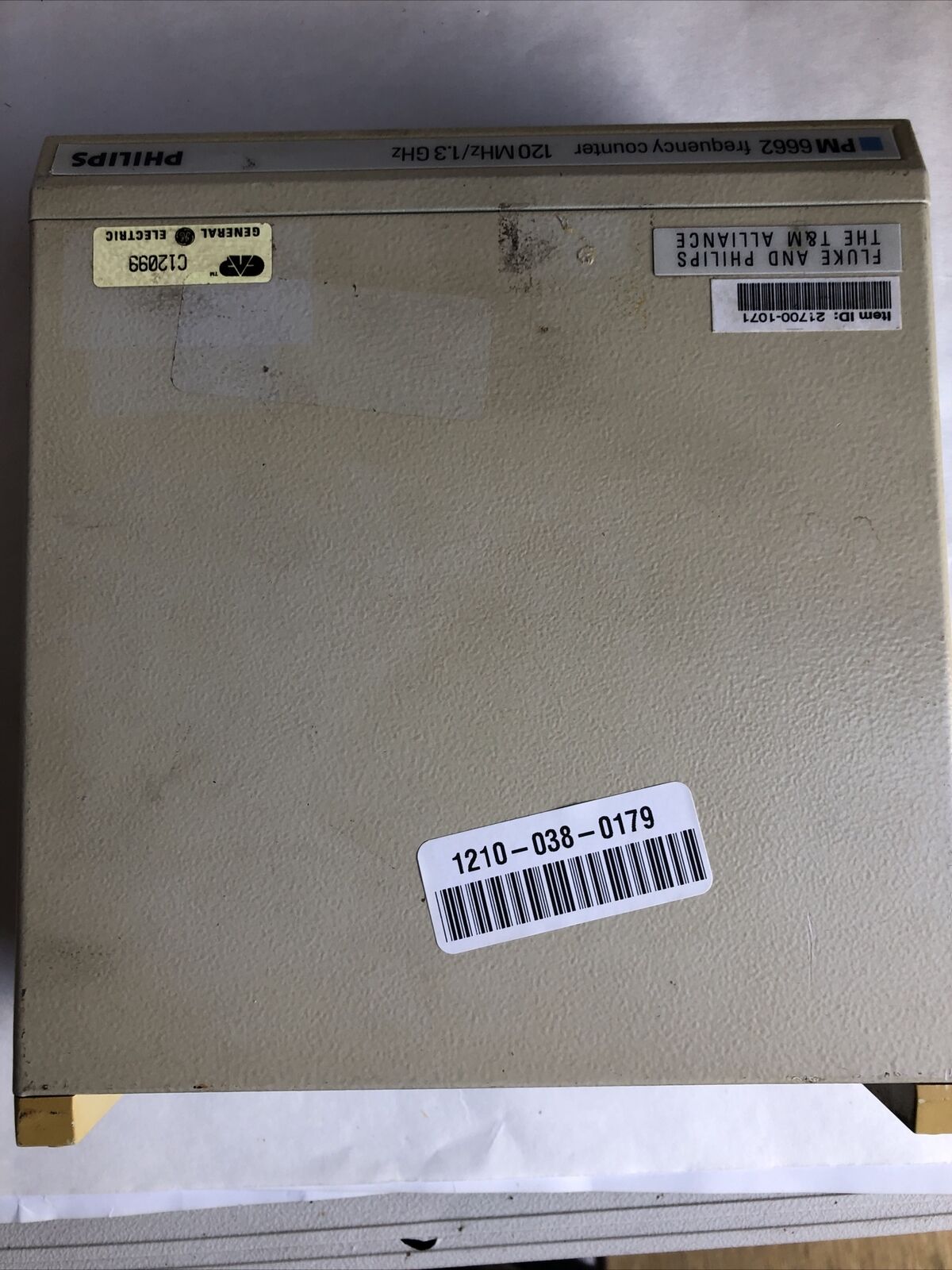 Philips Pm6662/011,Pm6662 Frequency Counter,120 Mhz/1.3 Ghz,Nc 9446 066 62011,Fe