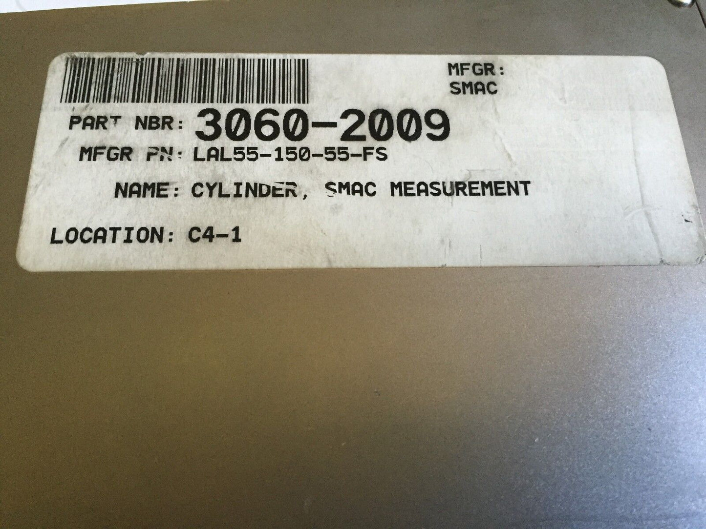 Smac 3060-2009, Lal55-150-55-Fs,Mod9 Linear Actuator 24V 150Mm Stroke,Ba