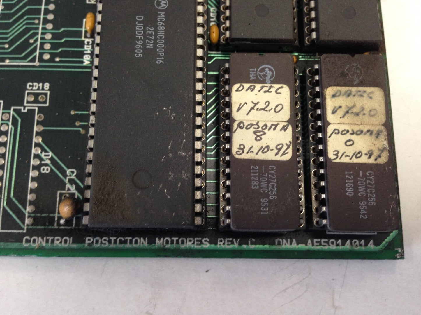 Control Posición Ona-Ae5914014 Control Posicion Motores Rev. C Pc Board,Bx