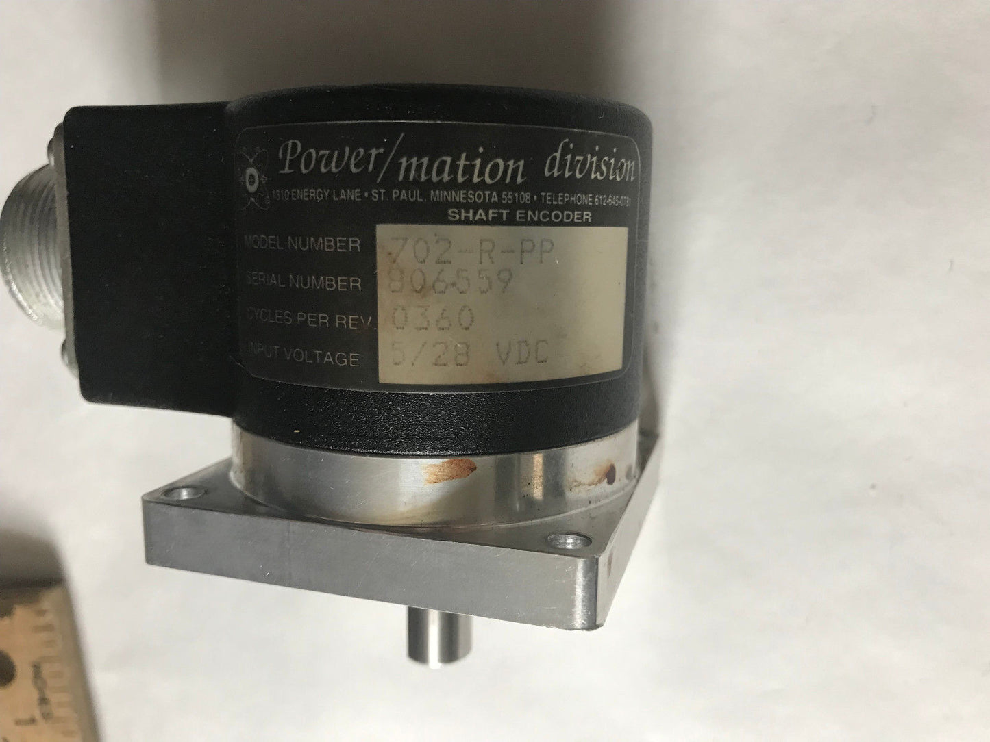 Power 702-R-Pp Mation Accu-Coder 702-R-Pp, Encoder,Su
