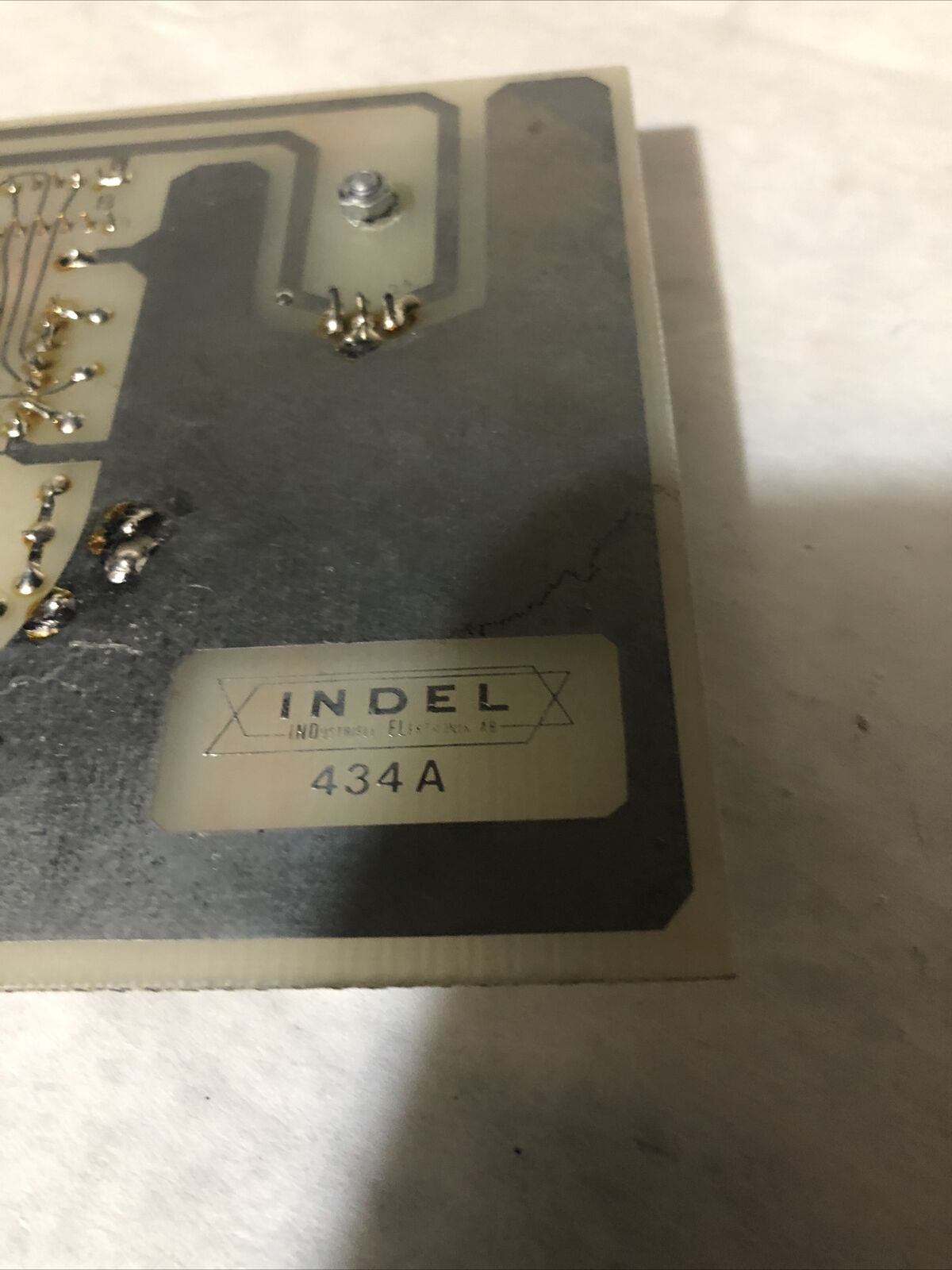 Indel 434A Displ. Int Pcb Control Board,Bl