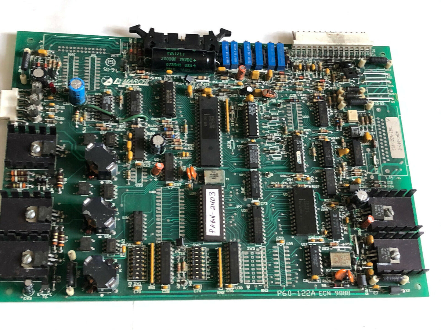Lamarche P60-122A, Lamarche P6o-122A Pc Board,S2a-122A-2601,Fi