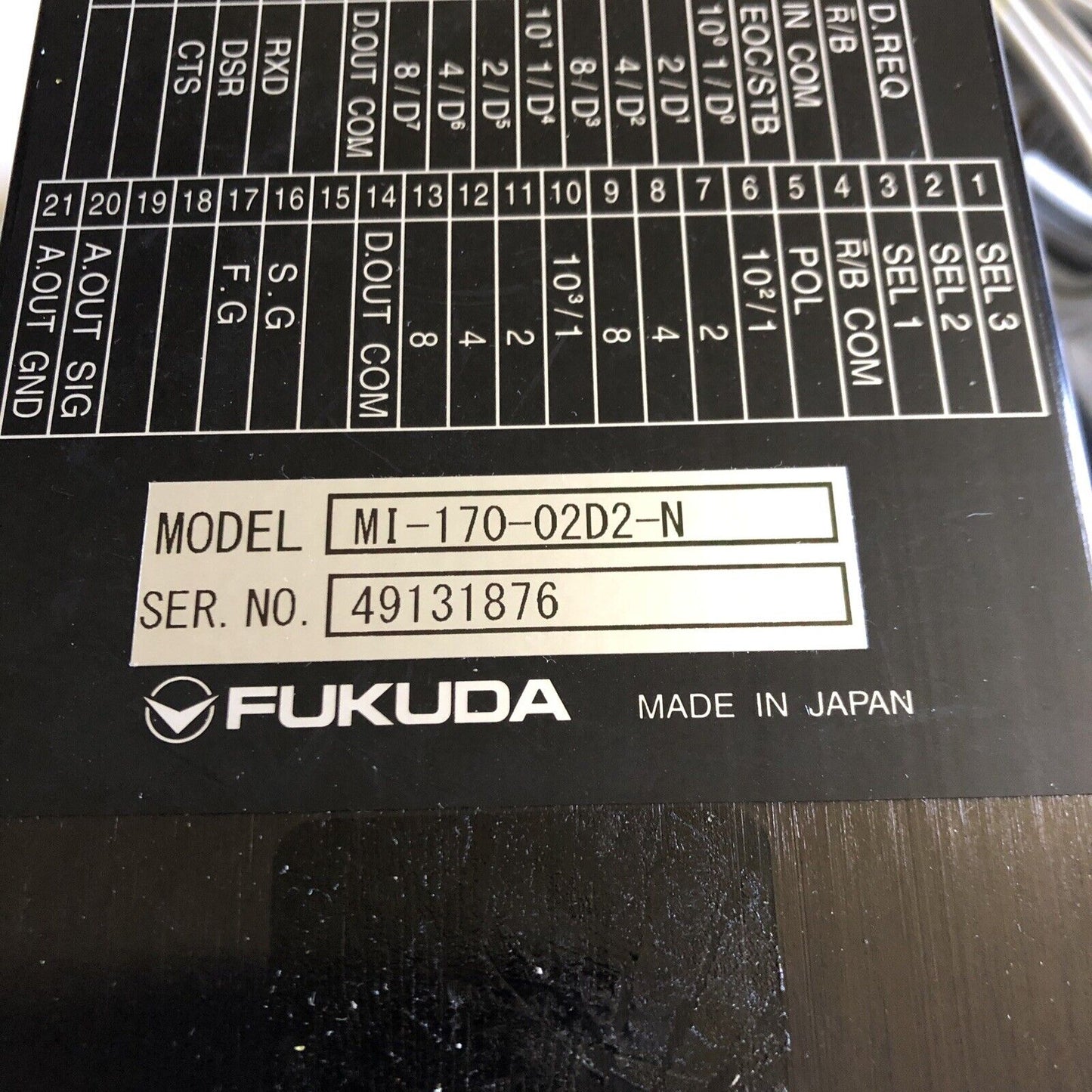 New Fukuda Mi-170-02D2-N Multifunctional Pressure Indicator,Bx