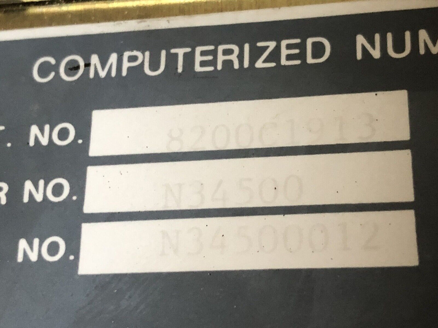 Allen Bradley 8200C1913,820001913,115V Computerized Numerical Control 10Amp,Ev
