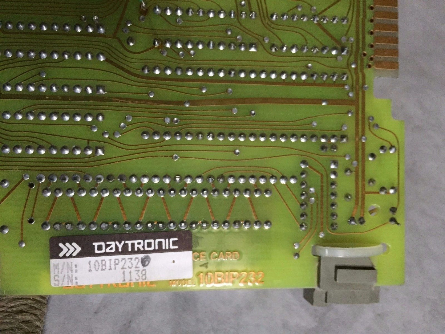 Daytronic 10Bip232v Pc Board-Now 10Bip232,10Bip232v H/W 5.0,Bt