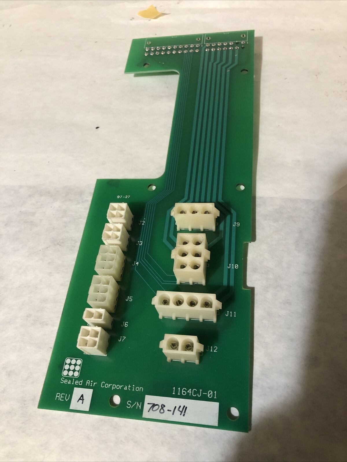 Sealed Air Corporation Circuit Board 1164Cj-01 Rev A,Bv