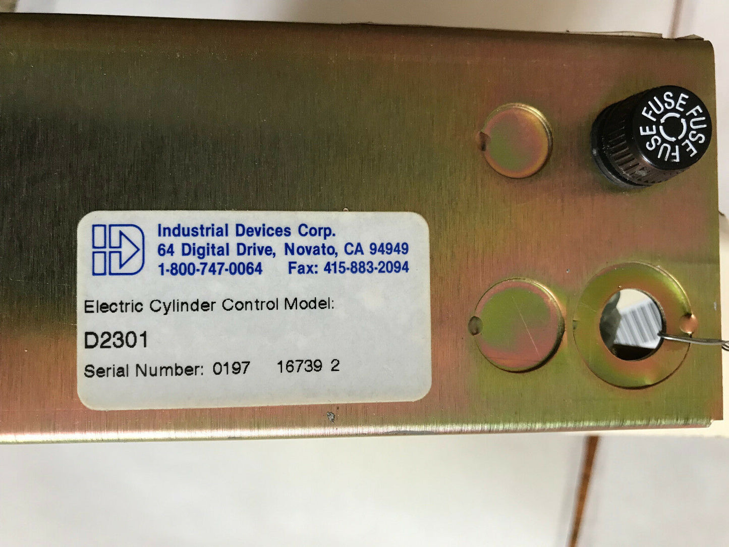 Industrial Devices D2301,D2200 Power Supply Chassis Electric Cylinder Control,Sd