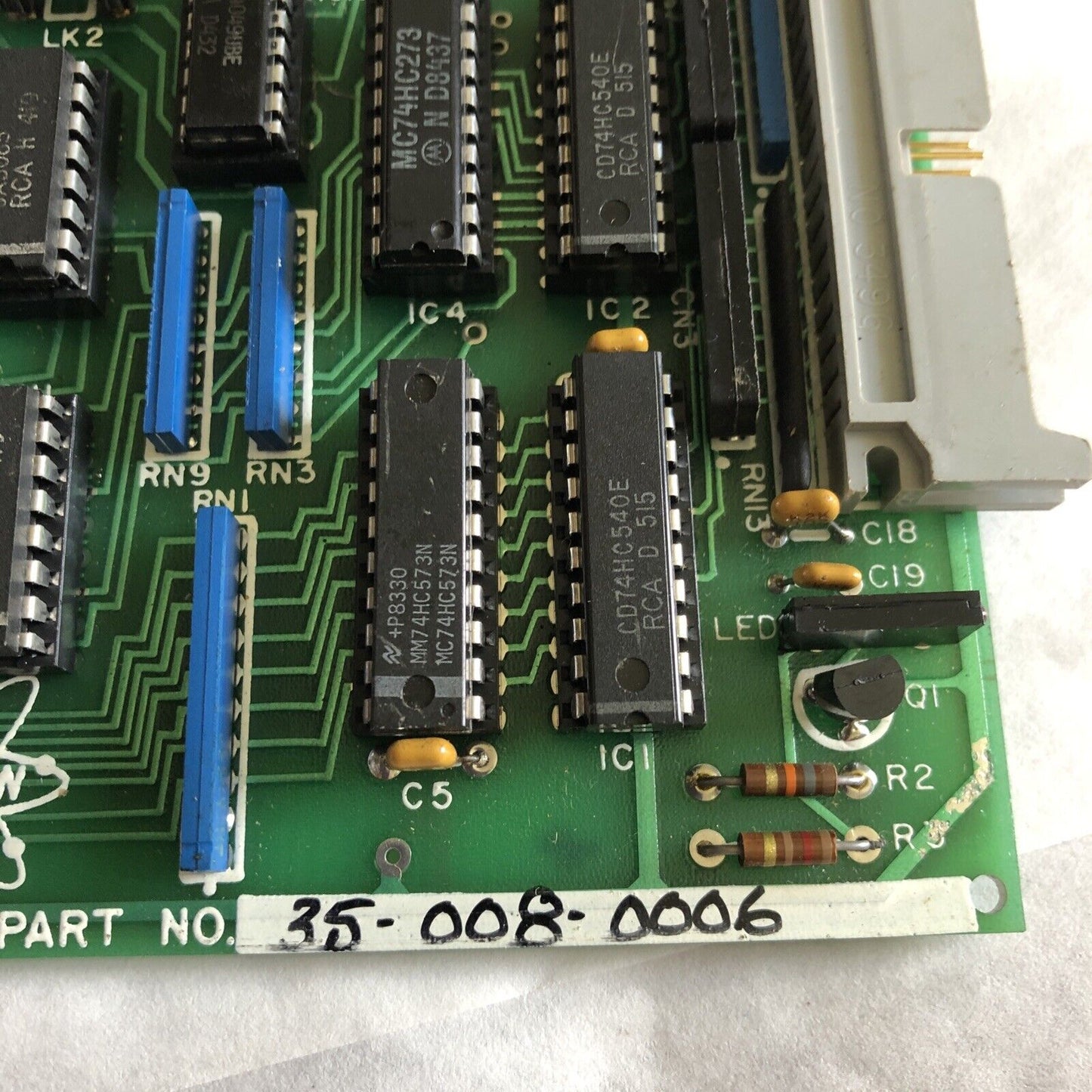 Wisconsin 35-008-0006 Electronic Systemscontrol Interface Board,51-0079 Rev.A,Er