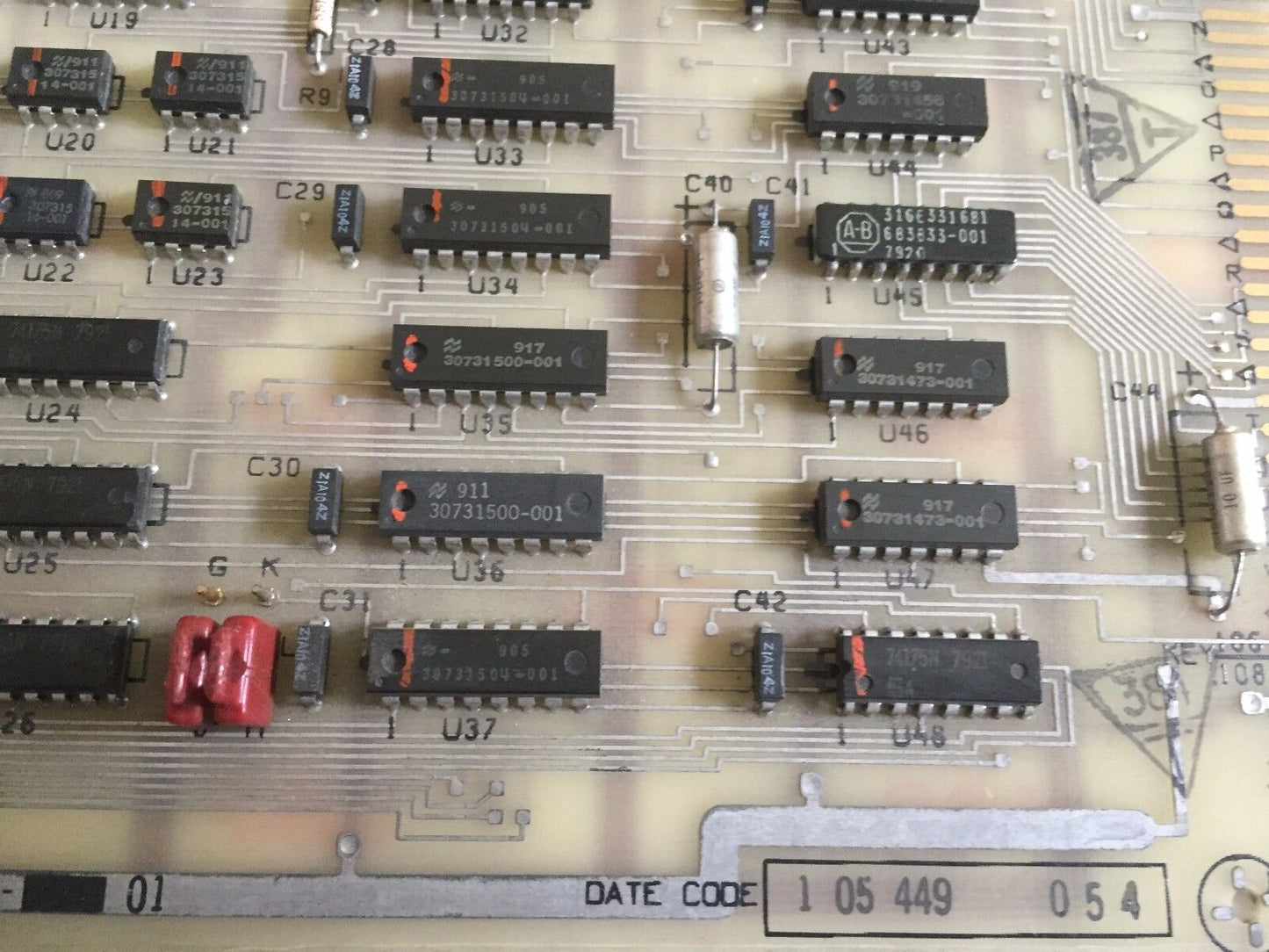 Honeywell 30736220-01,30736220 Yamatake Honeywell Keyboard Interface,Bx