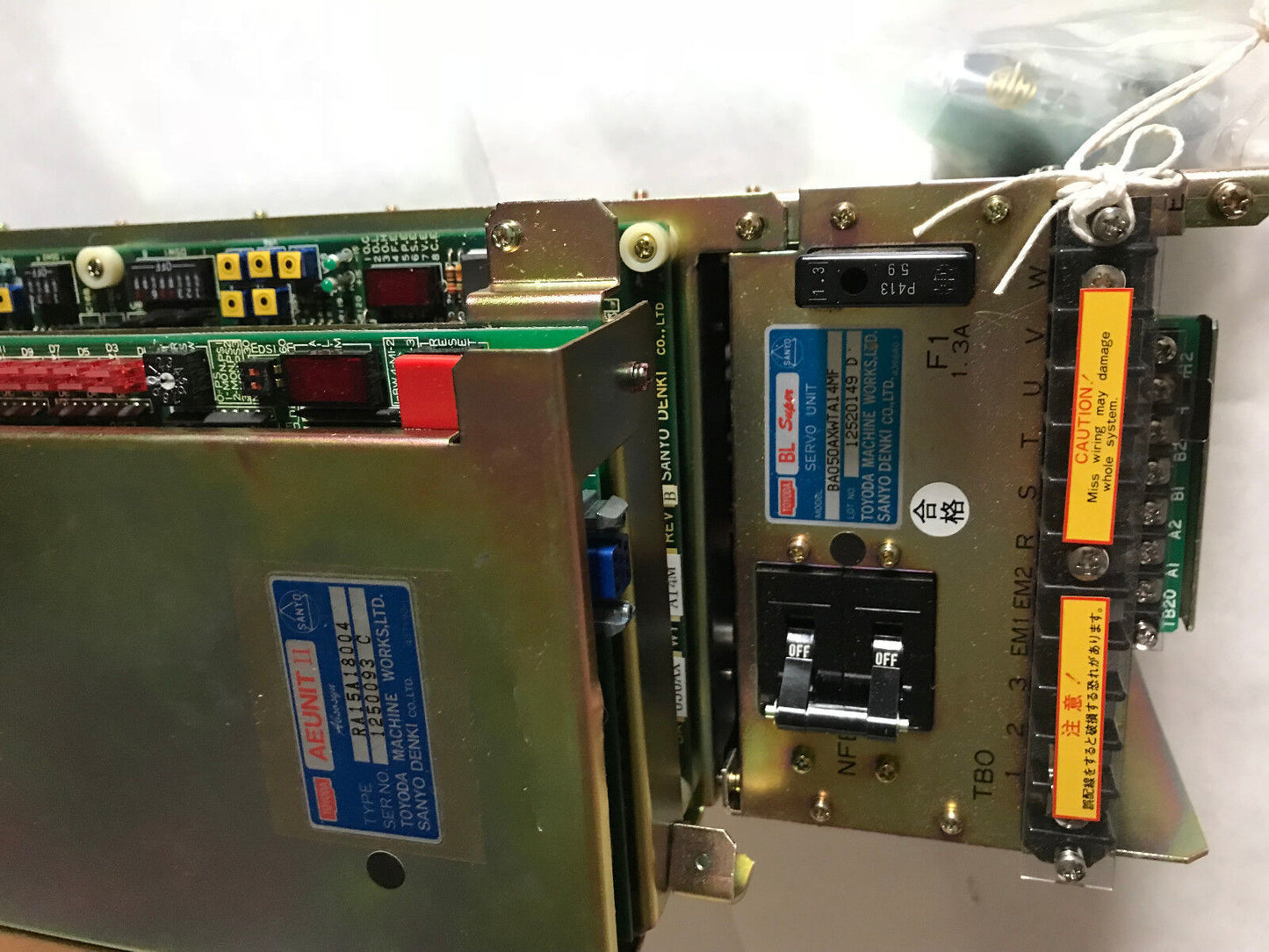 Sanyo Denki Ra15a18004,Toyoda Ba050axwta14mf,Bl Super Servo Unit Aeunit Ii,Ad