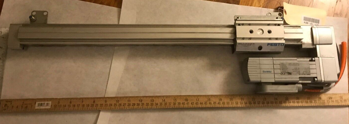 Festo Dmes-25-500-Gf-Gk-Sh Linear Actuator,Festo Emms-As-55-S-Ts Servo Motor,Bb